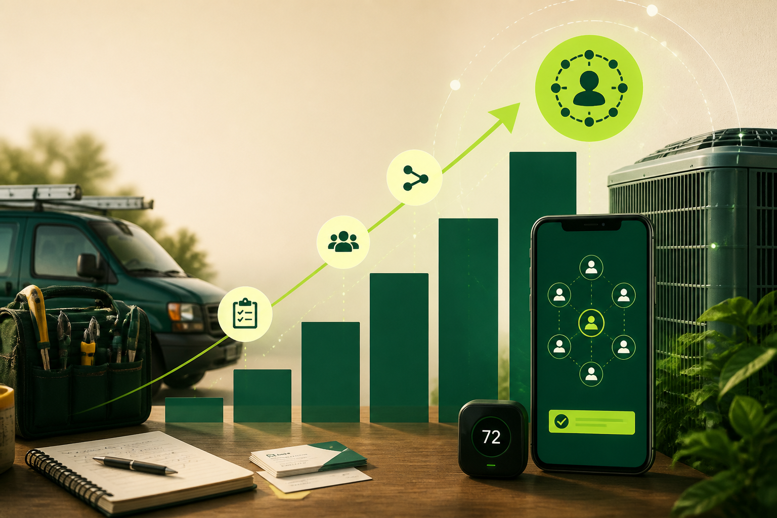 Case Study: Automating Referrals for a $5M HVAC Business